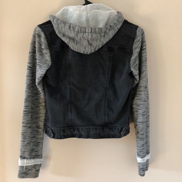 Women’s Black Jean Jacket Size XS - Picture 4 of 4